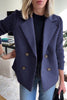Sorelle | Eleganter Blazer mit Strickärmeln