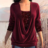 Elena | Elegante Bluse mit glänzenden Details