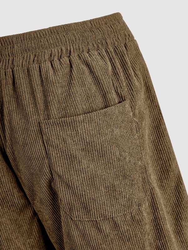 Troy | Cordhemd + Shorts Set