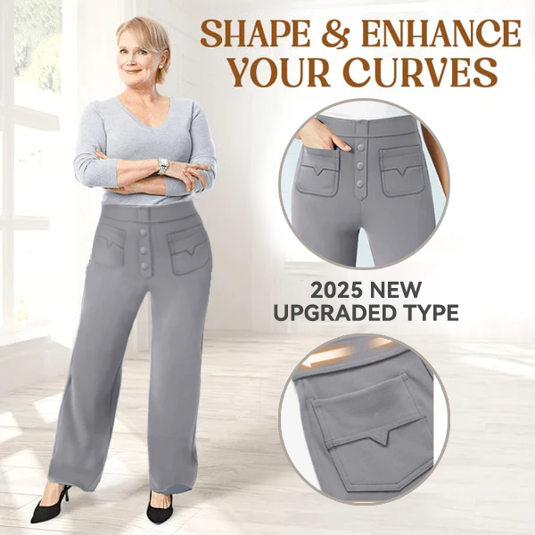 Aurura | Bequeme Stretchhose mit hoher Taille für Damen