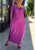 Alessia |  modisches Kleid mit Aufdruck in Plus Size