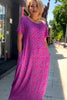 Alessia |  modisches Kleid mit Aufdruck in Plus Size