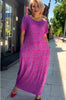 Alessia |  modisches Kleid mit Aufdruck in Plus Size