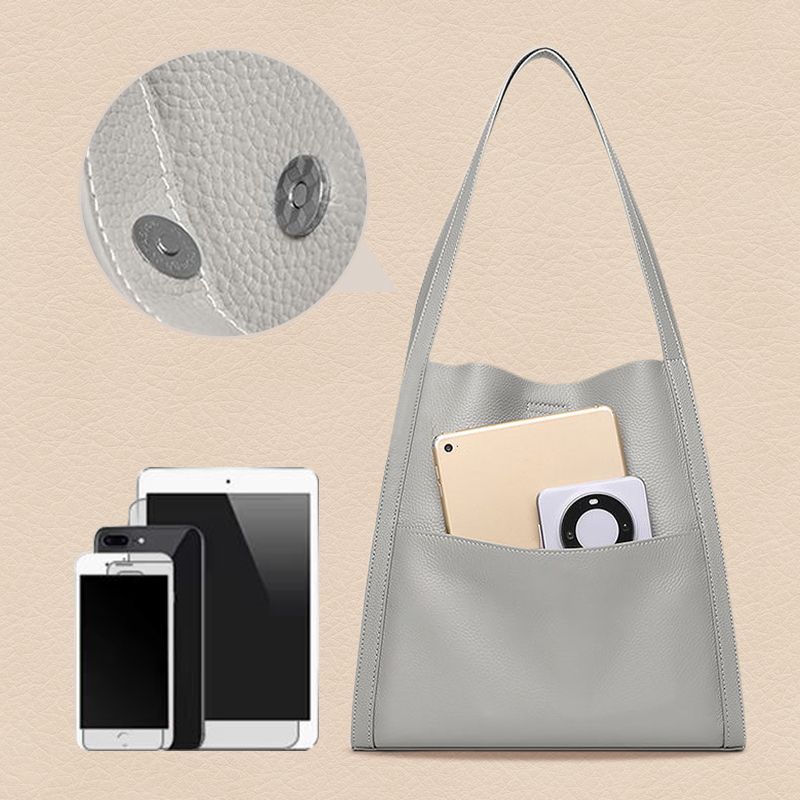 Erin | Kaufe 2 beliebige Artikel Einfache monochrome Premium-Handtasche