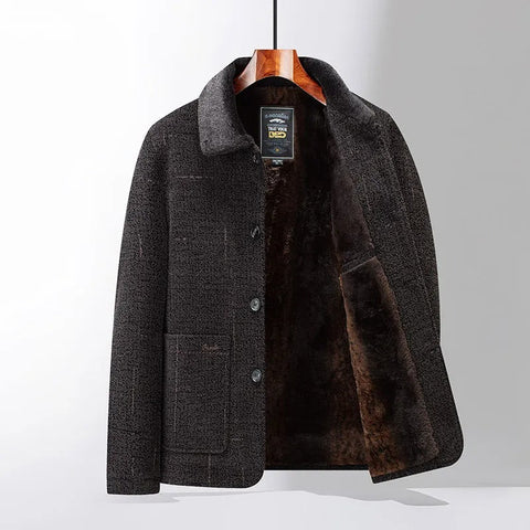 Eleganz und Wärme | Wellington-Wolljacke