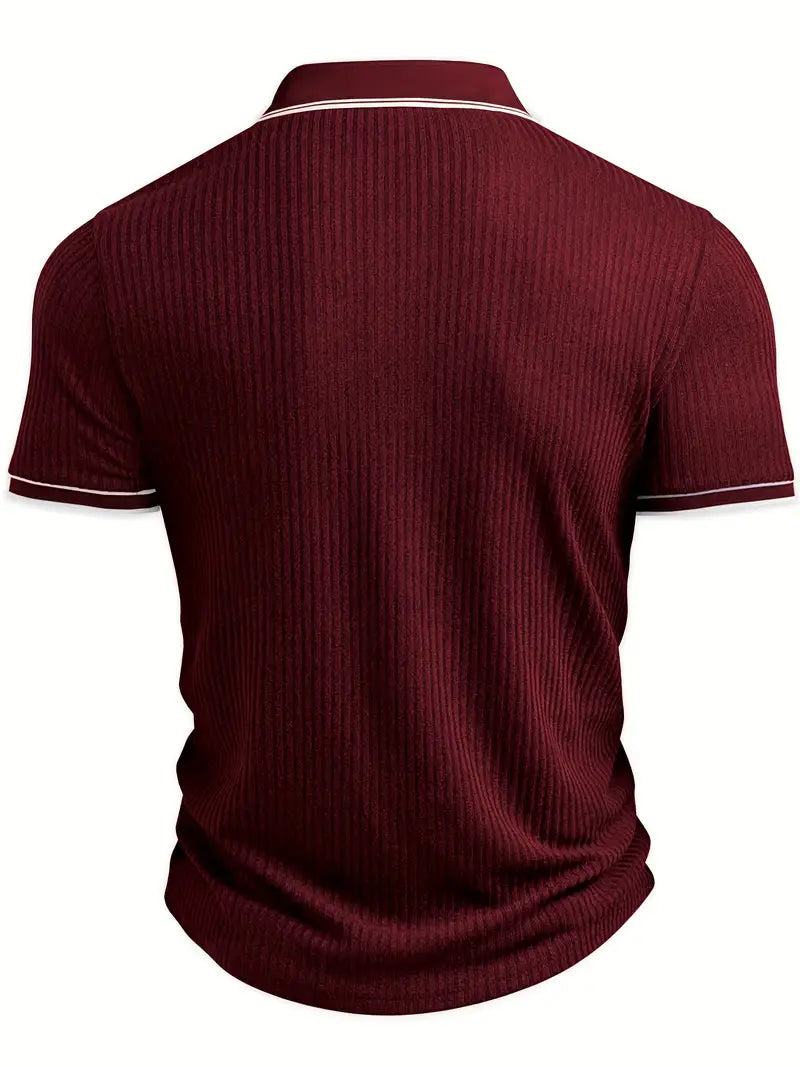 Donovan | Elegantes Polohemd Mit Kurzen Ärmeln