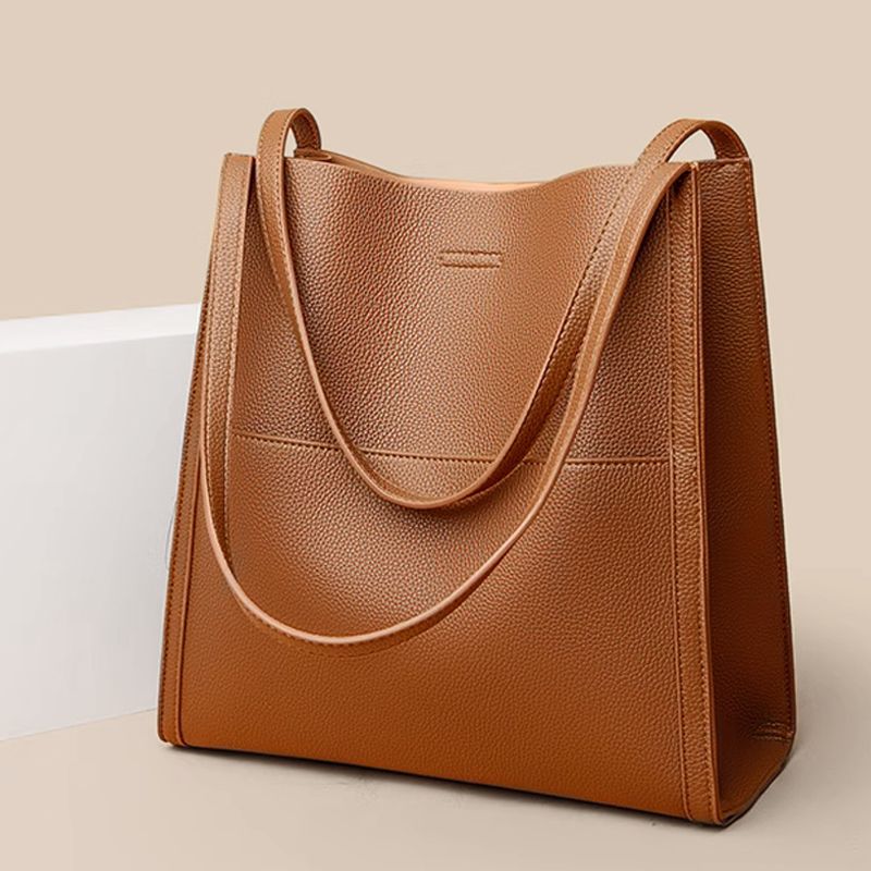 Erin | Kaufe 2 beliebige Artikel Einfache monochrome Premium-Handtasche