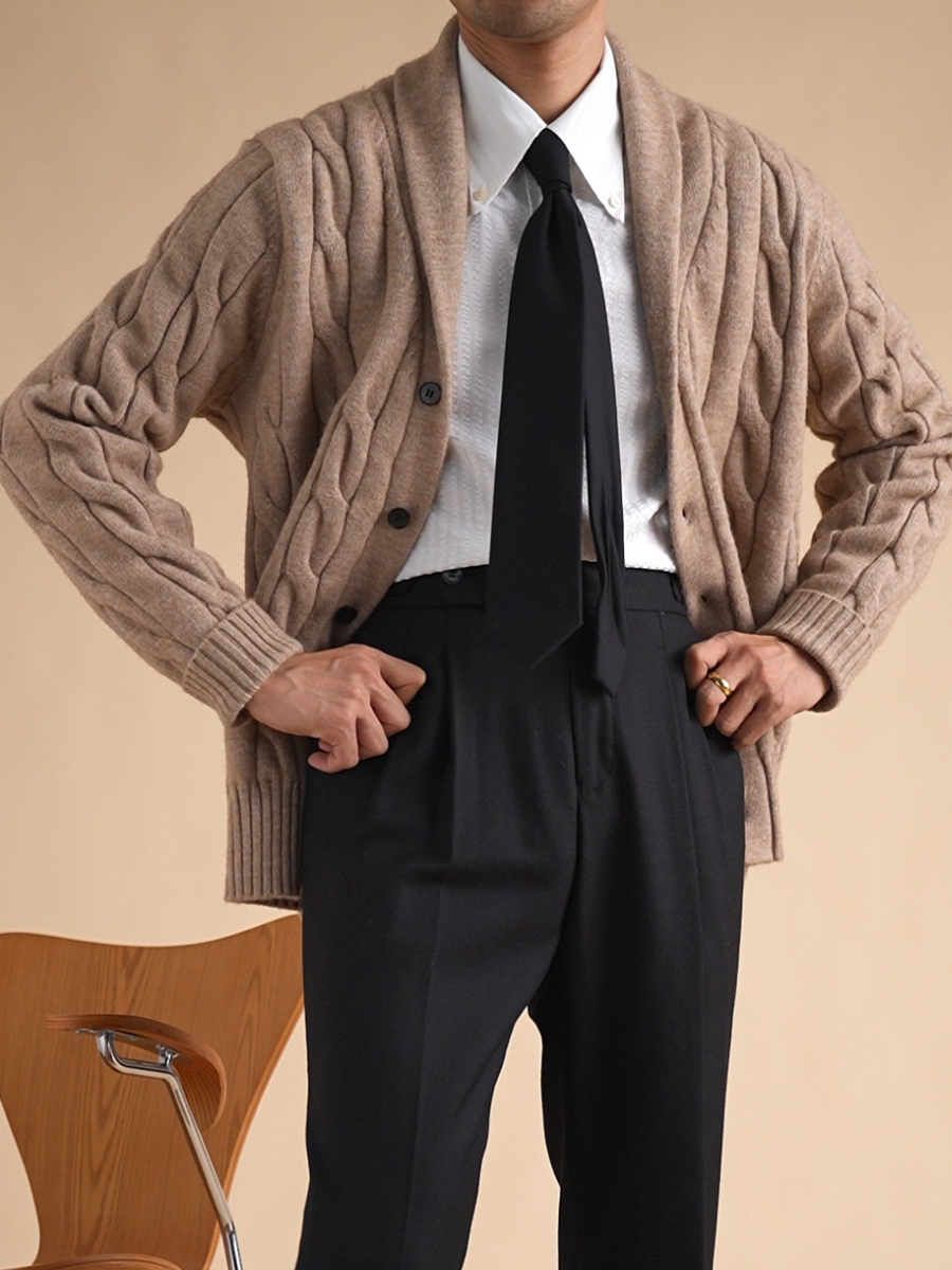 Shawl Collar Cardigan