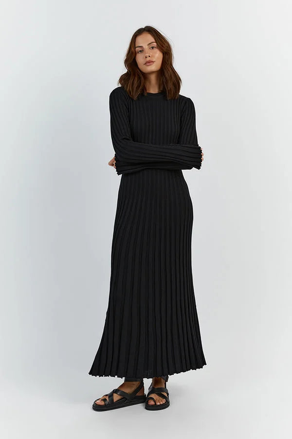 Carrie | Strick Midikleid - Strick Midikleid | Dresses Women