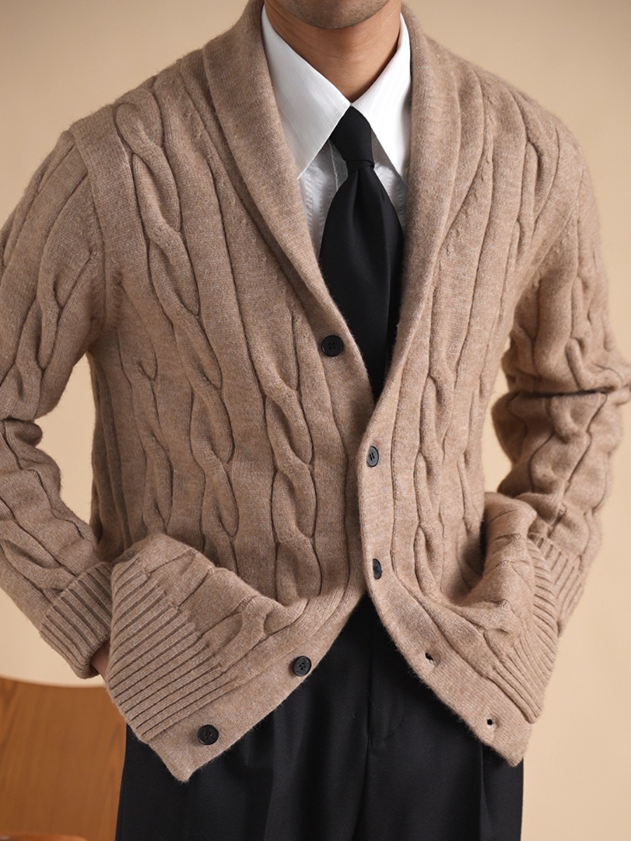 Shawl Collar Cardigan