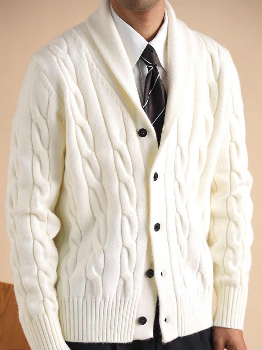 Shawl Collar Cardigan