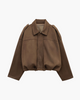 Heidi | Maven Wildleder Bomberjacke