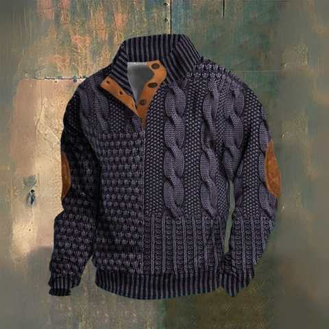 Lonnie | Kapuzenpullover mit Stehkragen