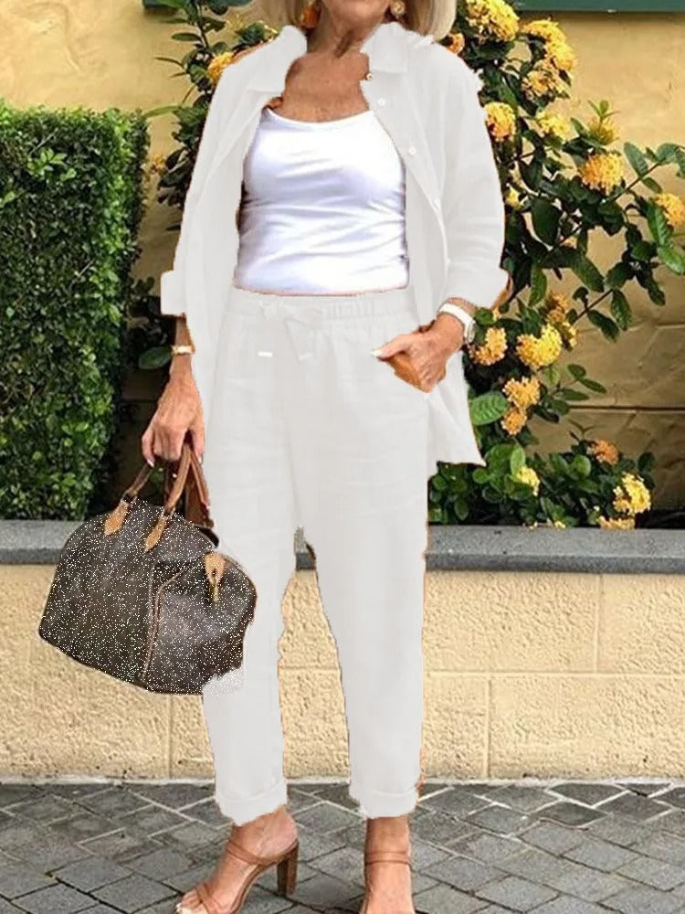 Henna | Set aus Langarmhemd und Hose