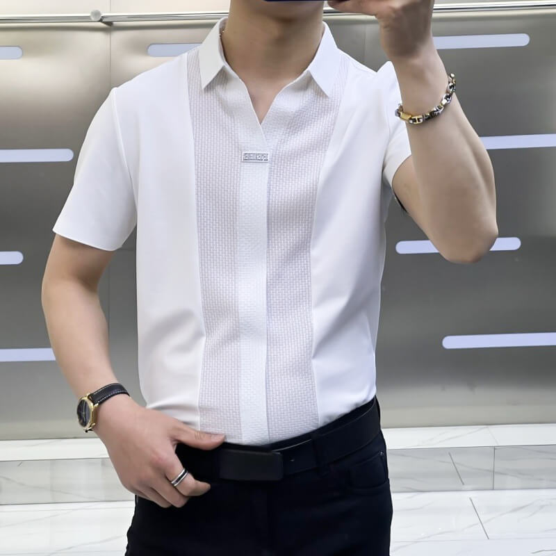 FlexForm Patchwork-Hemd – Der perfekte Mix aus Business und Freizeit f - Flex Form | Men Top