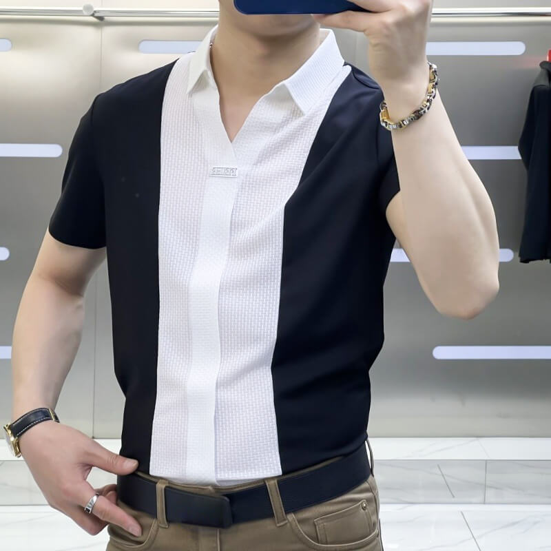 FlexForm Patchwork-Hemd – Der perfekte Mix aus Business und Freizeit f - Flex Form | Men Top