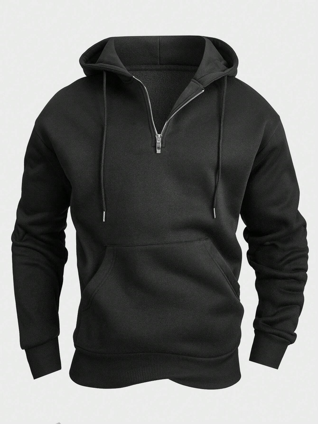 Milan | Stylische Herren-Hoodie mit Fronttasche und Kordelzug