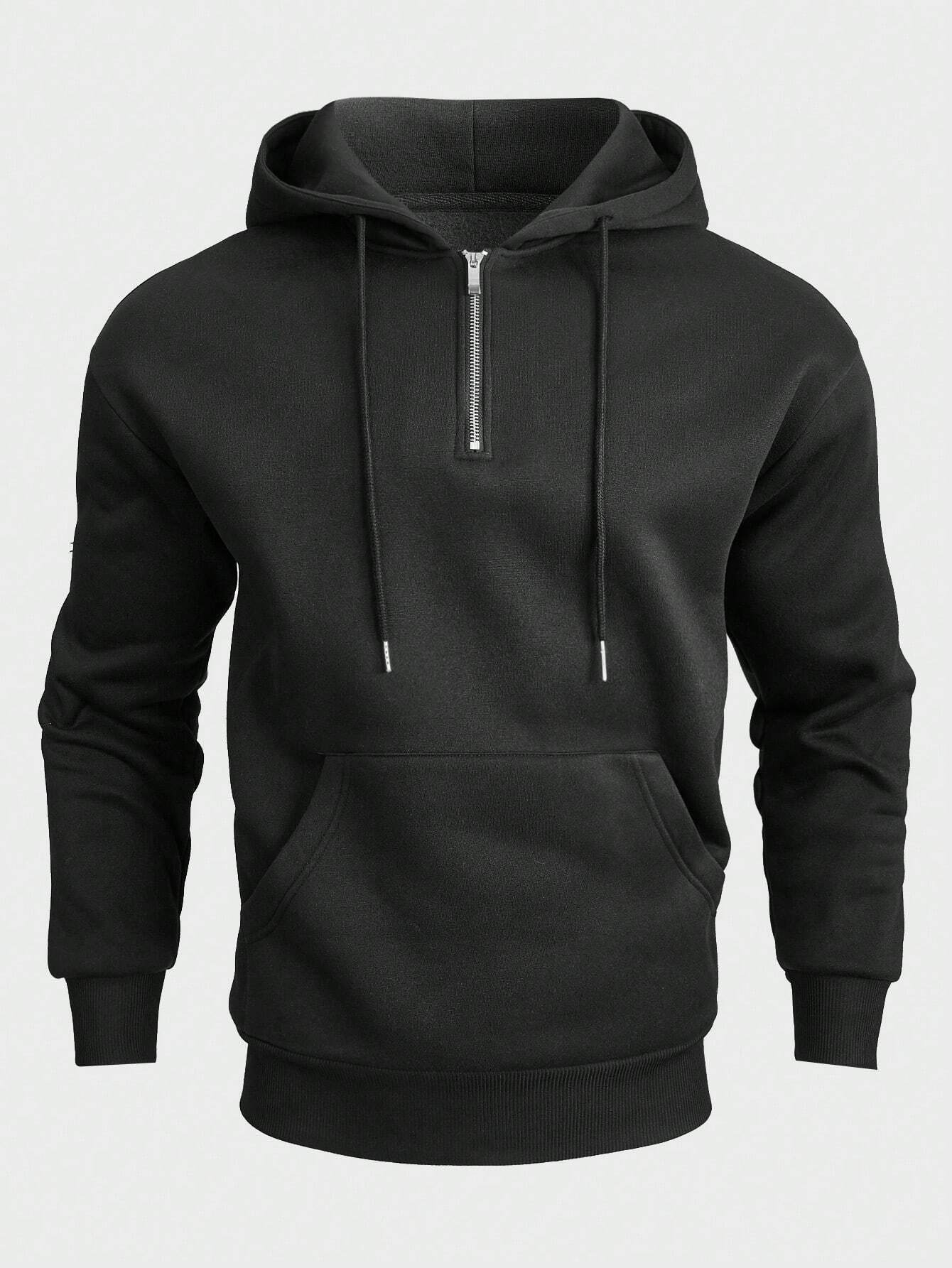Milan | Stylische Herren-Hoodie mit Fronttasche und Kordelzug