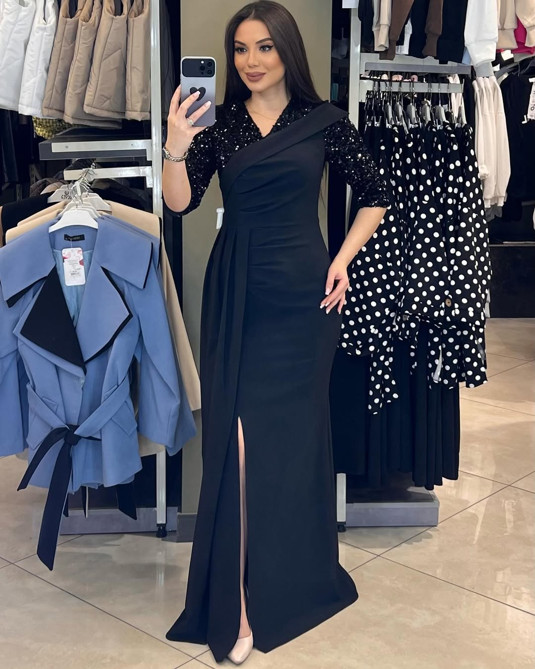 Rochie | Spark Elegantes Abendkleid Damen Festtagskleid