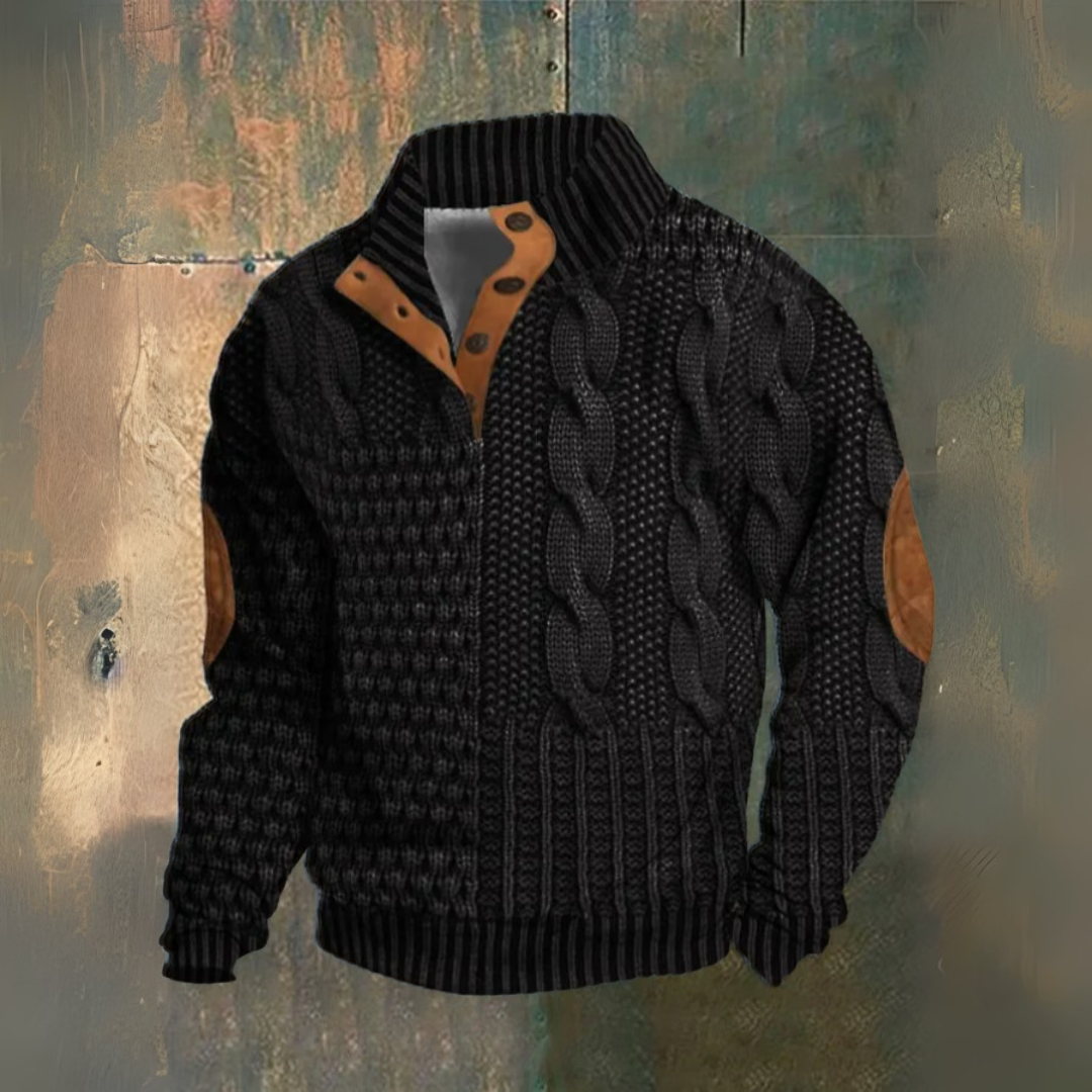 Lonnie | Kapuzenpullover mit Stehkragen