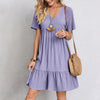 Viola | Luftiges Freizeitkleid mit Taillenbindung