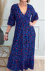 Ares | Faltenkleid mit Leopardenmuster