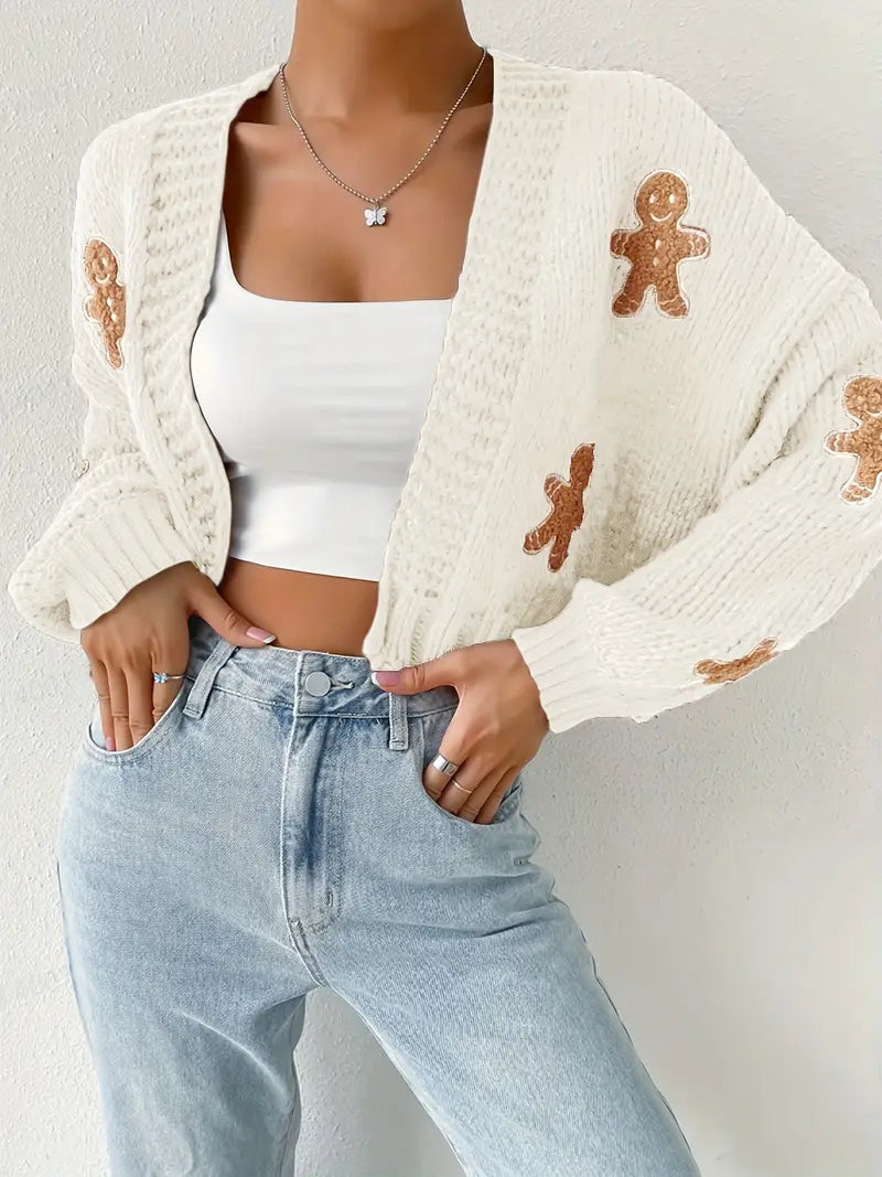 Polly | Gingerbread Cardigan
