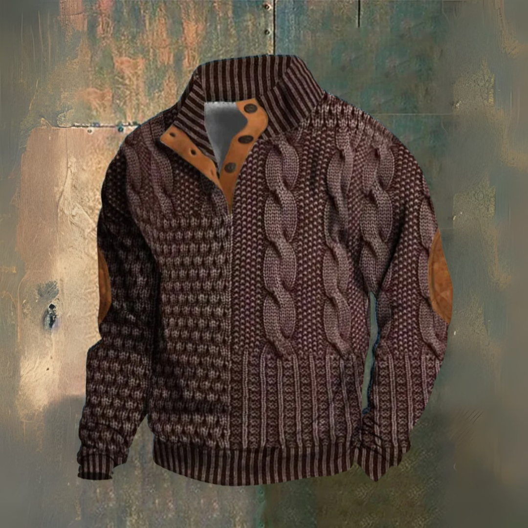 Lonnie | Kapuzenpullover mit Stehkragen