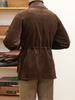 Britische Cordkragen-Jacke