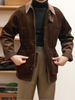 Britische Cordkragen-Jacke