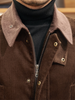 Britische Cordkragen-Jacke