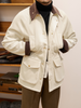 Britische Cordkragen-Jacke
