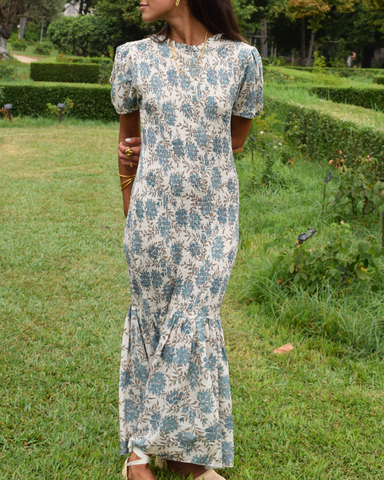 Carol | Lavendelblaues Kleid