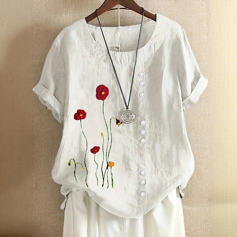 Alivia | Lässige Bluse mit Blumenmuster