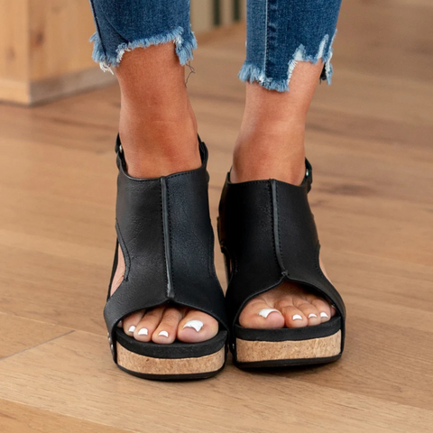 Loren | Bequeme Sandalen Mit Keilabsatz