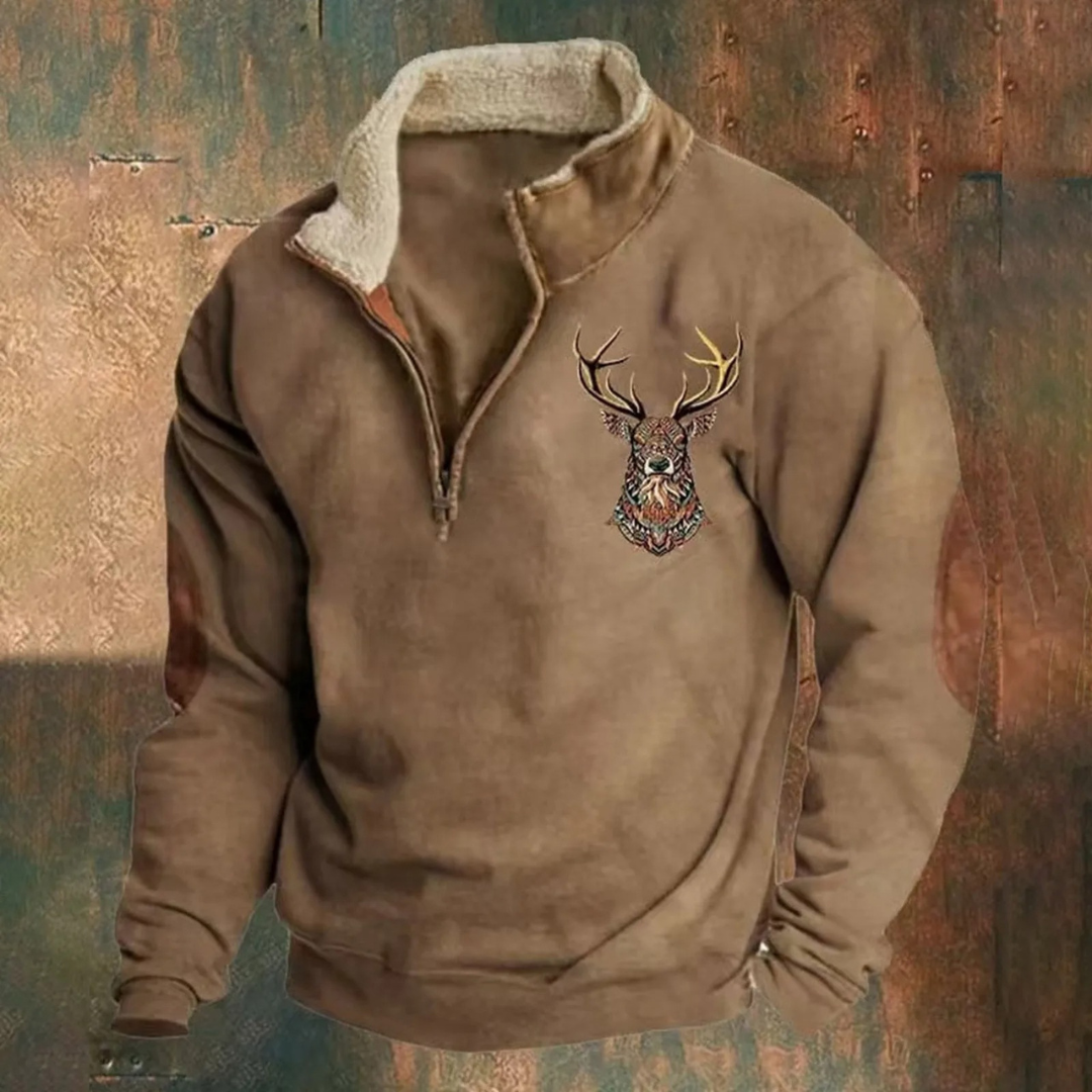 Dirk | Eleganter Fleece-Pullover für Outdoor-Abenteuer