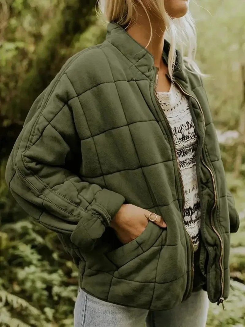 Alexa | Gefütterte Jacke mit elegantem Oversized-Look