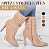 Grace | Spitze Stiefeletten mit Absatz