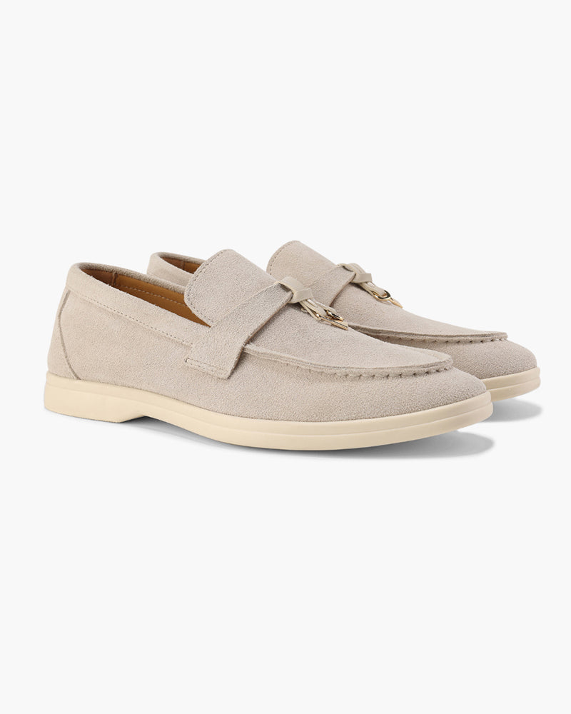 Ziva | Old Money Wildleder Damen-Loafer