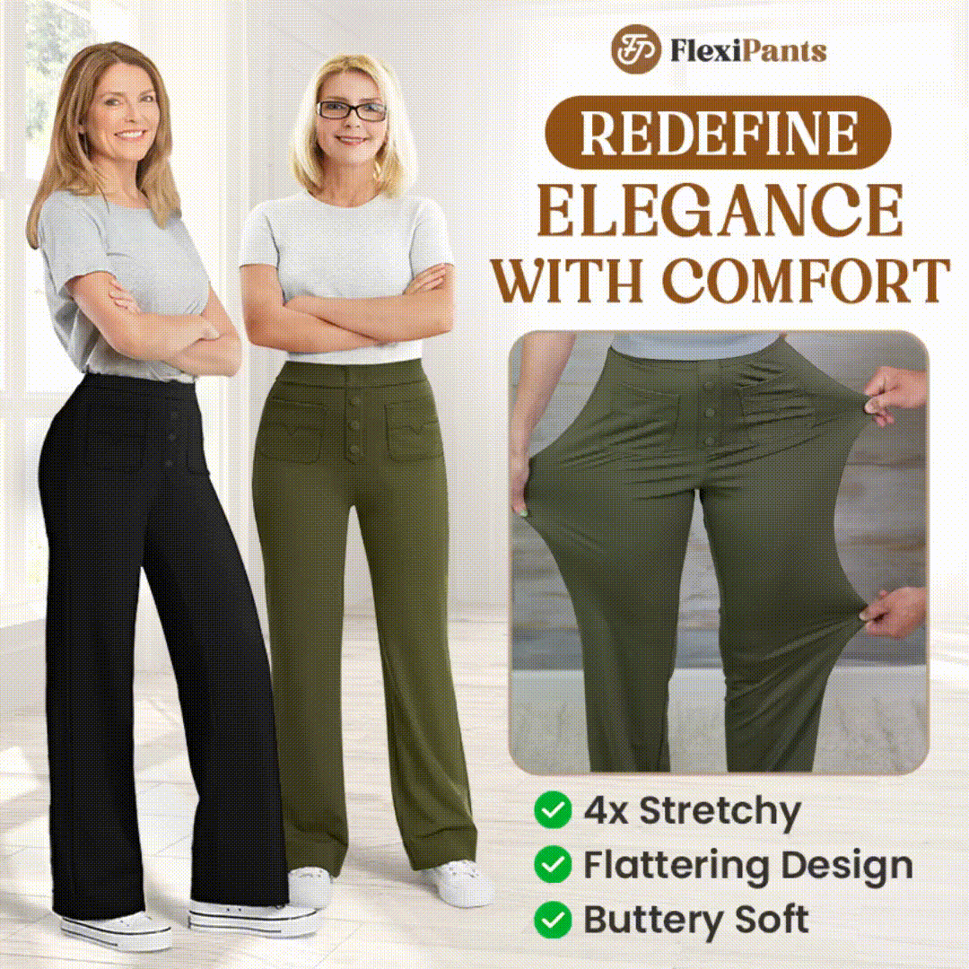 Aurura | Bequeme Stretchhose mit hoher Taille für Damen