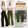 Aurura | Bequeme Stretchhose mit hoher Taille für Damen