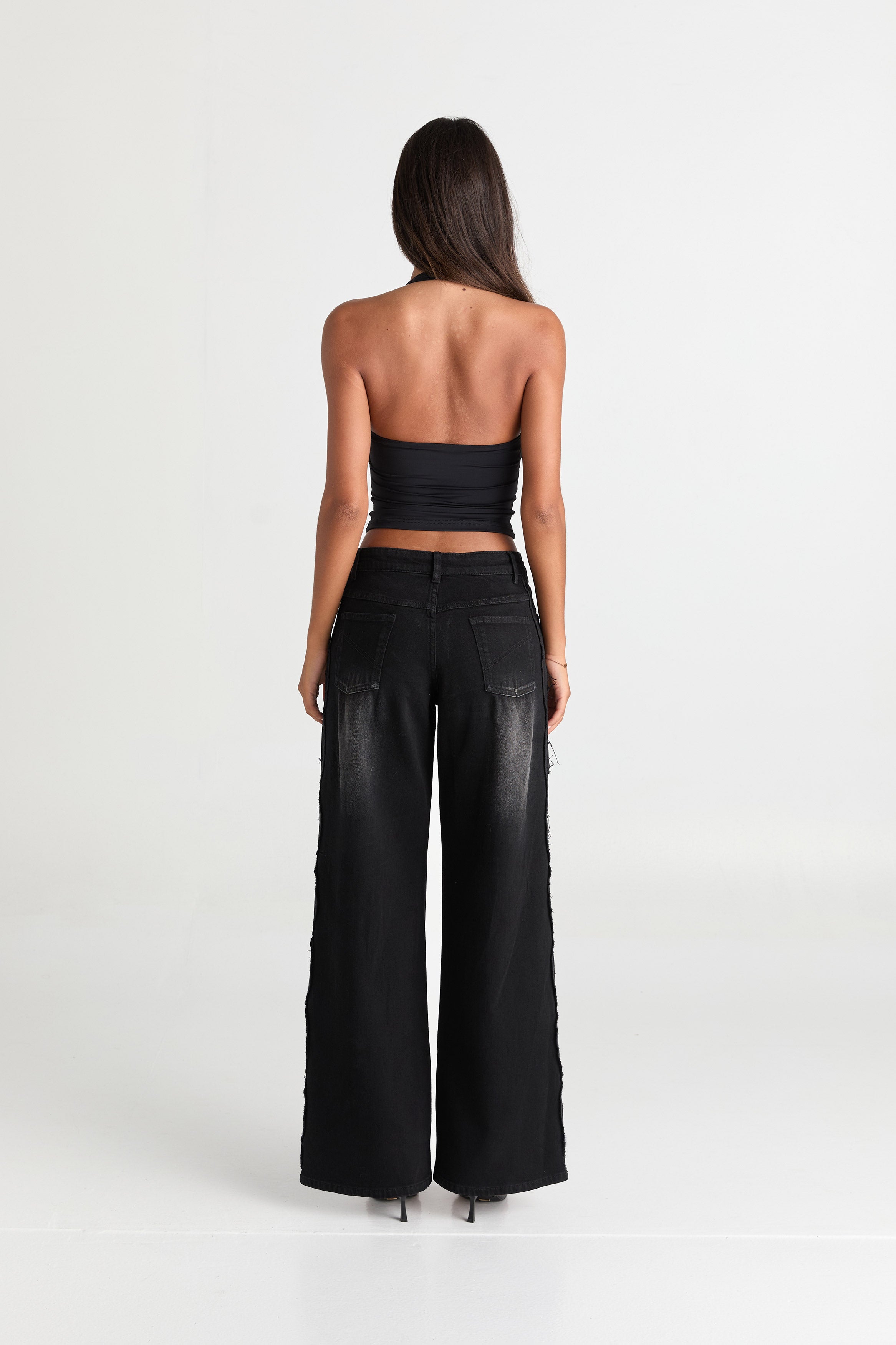 Cairo | Jean in gewaschenem Schwarz – Lässiger Chic!