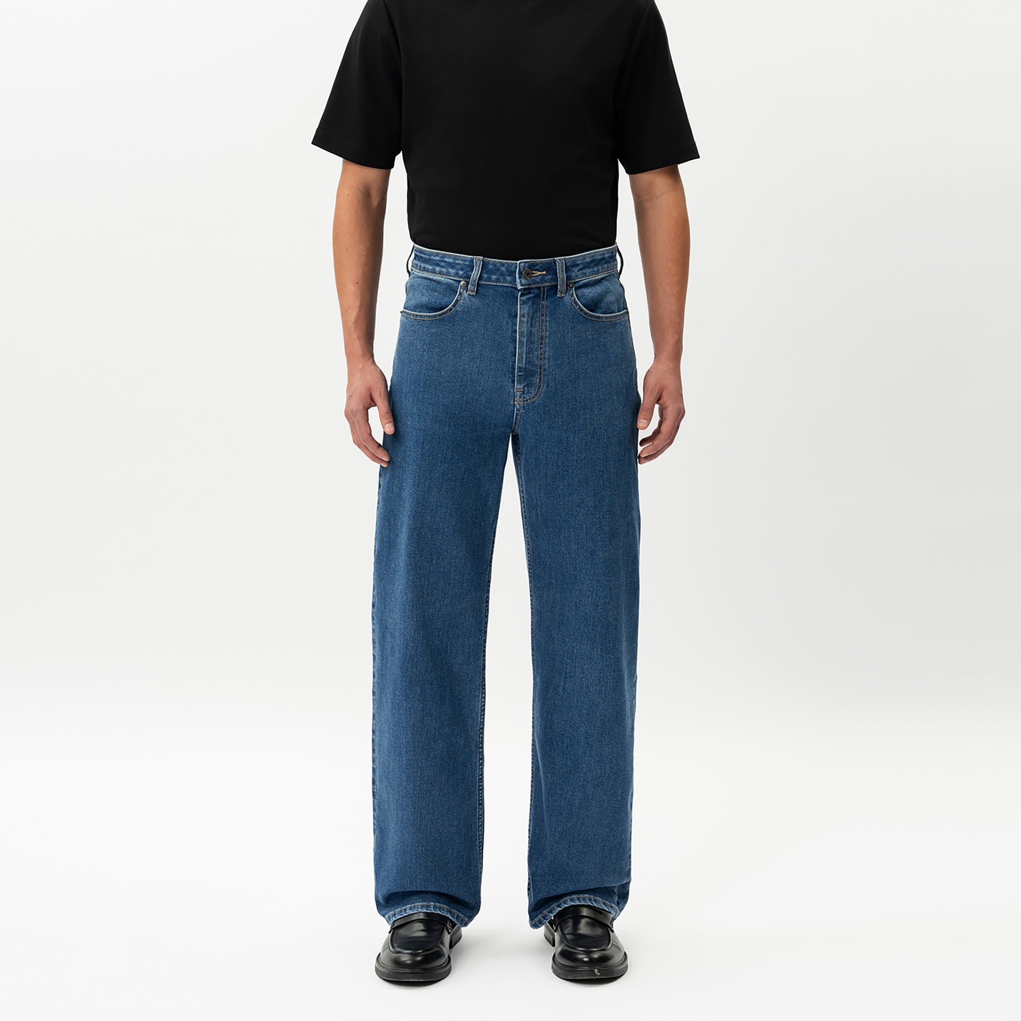 WIDE STRETCH JEANS