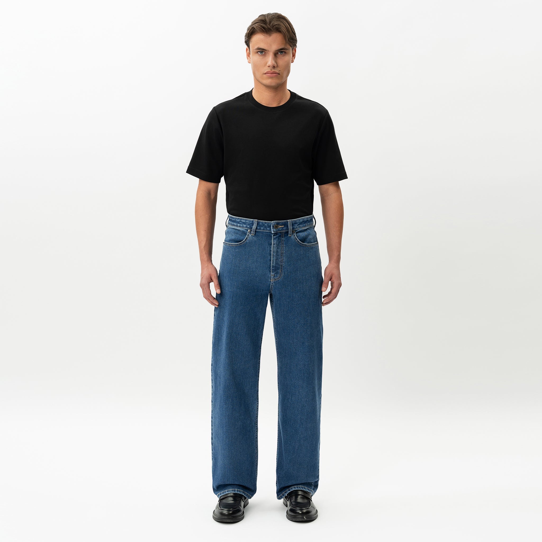 WIDE STRETCH JEANS