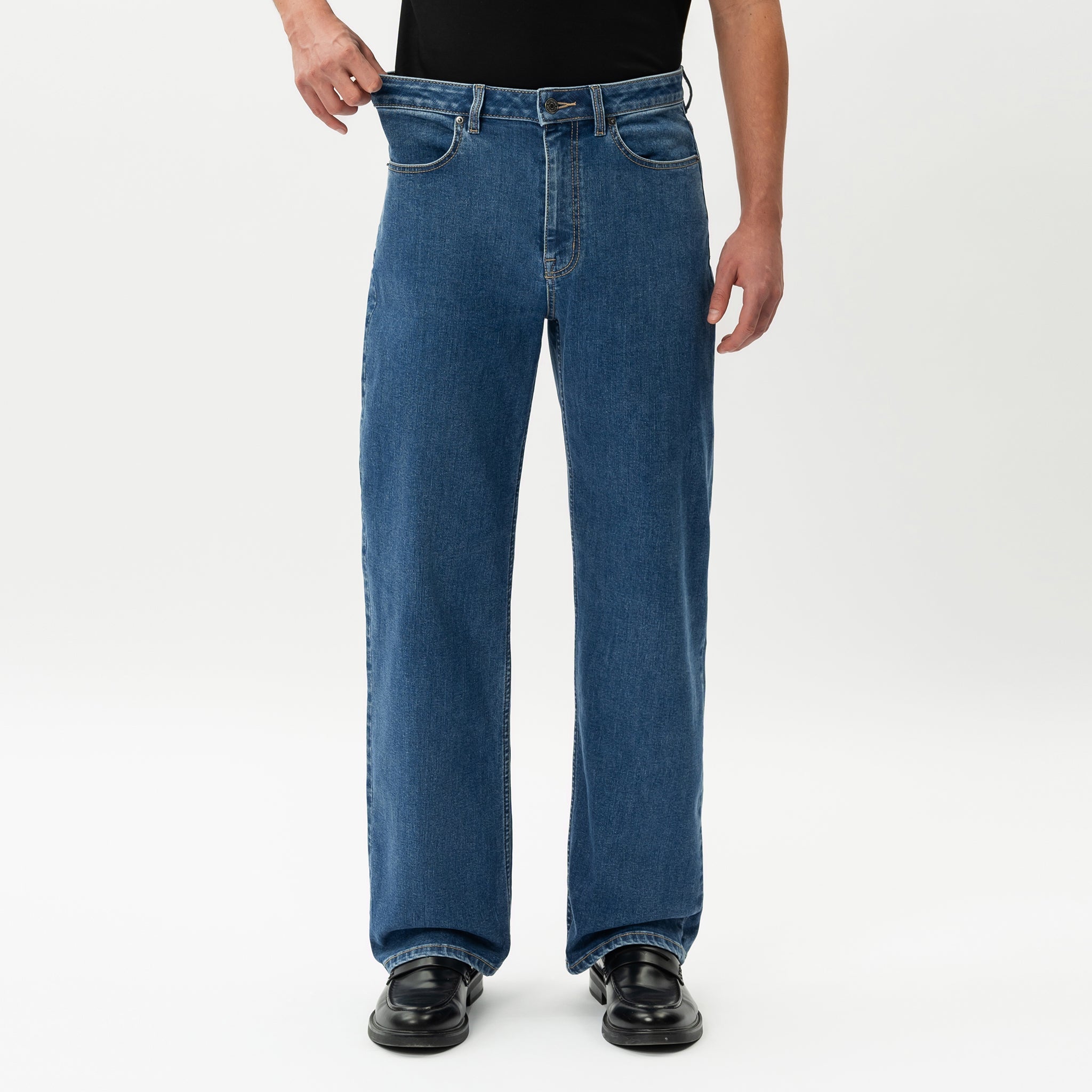 WIDE STRETCH JEANS