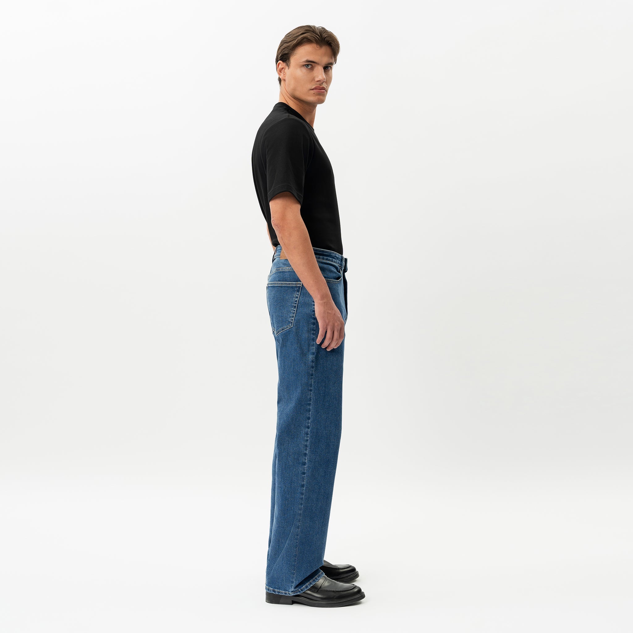 WIDE STRETCH JEANS