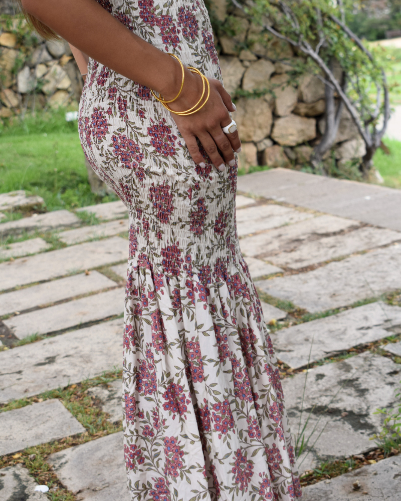 Silas | Lavendelrosa Kleid