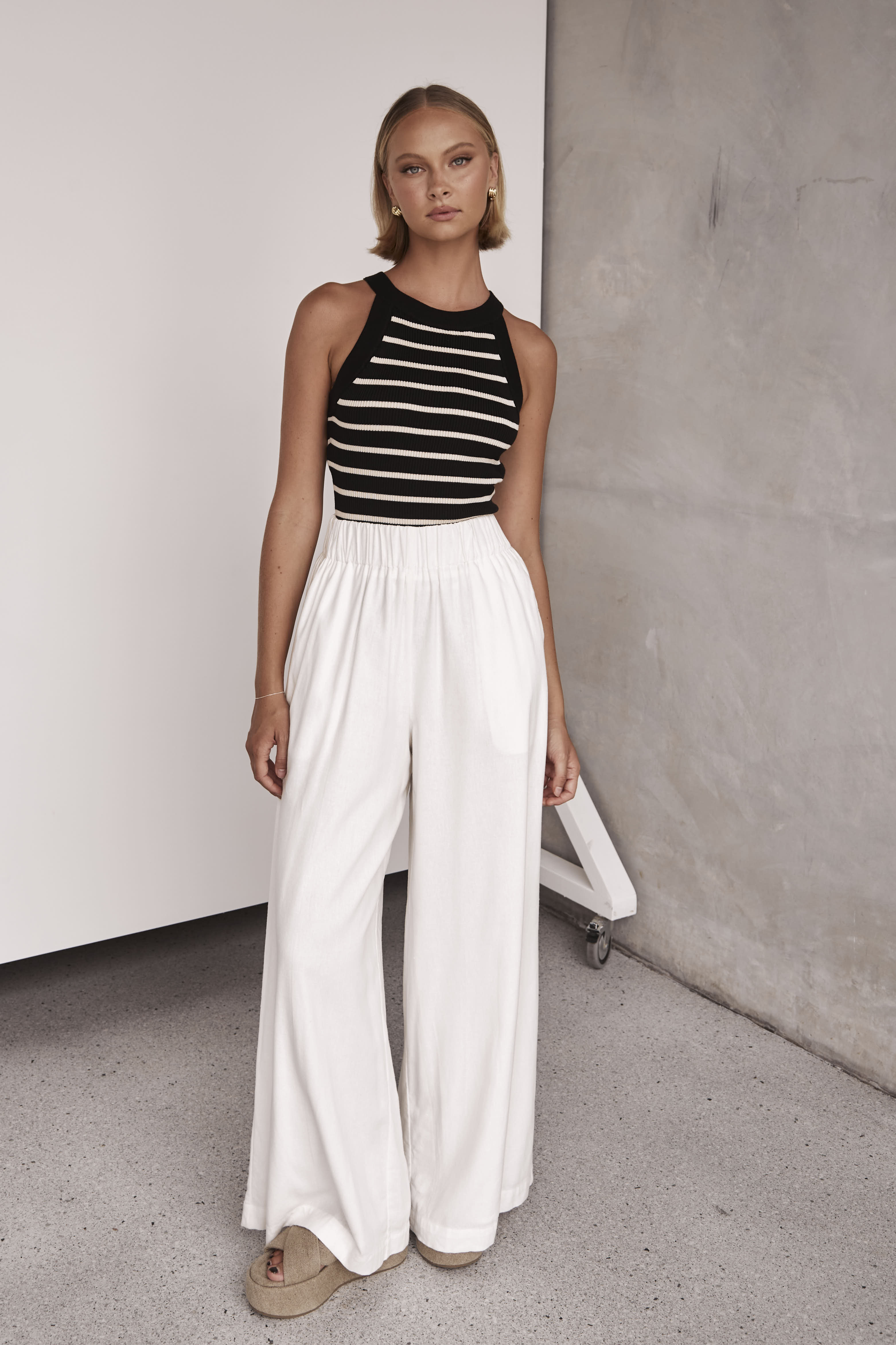 Brenna | Hose - Weiß