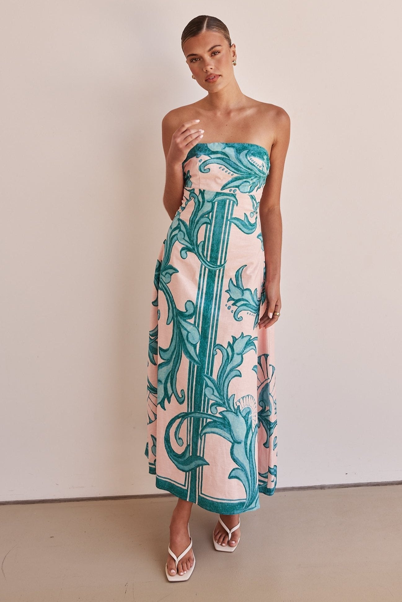 Maxikleid Zayna (rosa)