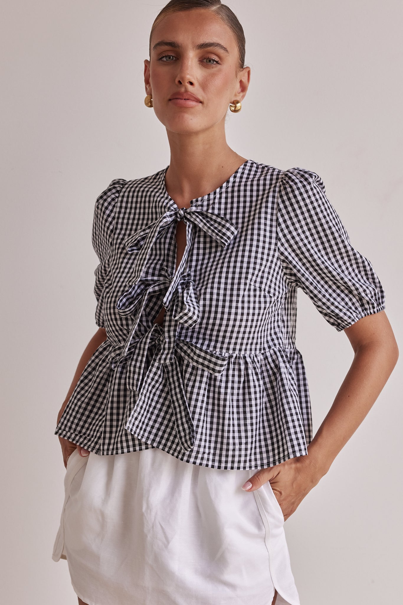 Farley Top (Schwarz)